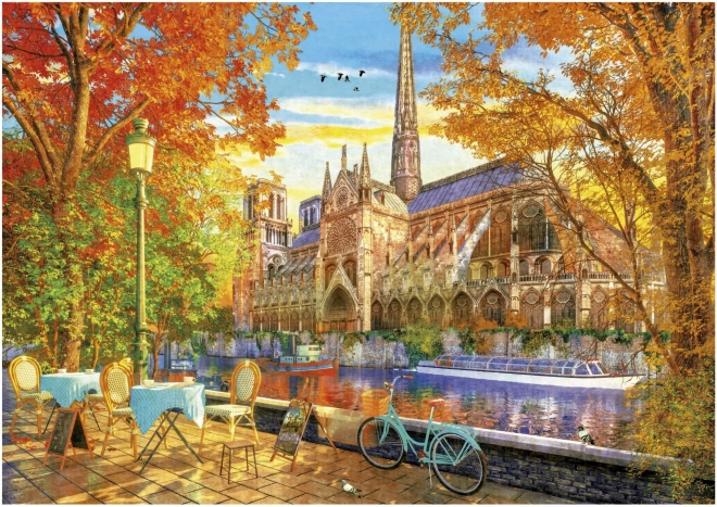 Notre Dame Őszi Puzzle - EDUCA 1000 Darabos