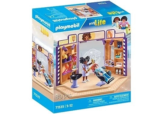 Playmobil Életem Fodrászszalon és Borbélyüzlet Készlet