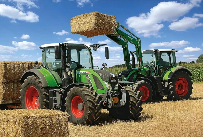 Traktor puzzle Fendt 100 darabos