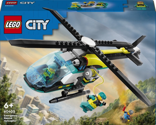 Mentőhelikopter LEGO City készlet