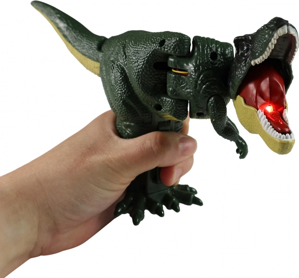 Mozgó T-Rex dinoszaurusz hanggal és fénnyel