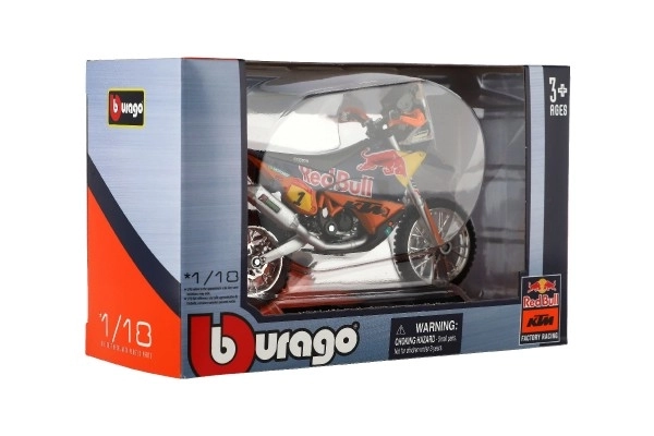 Bburago Red Bull KTM Rally Dakar motor 1:18 méretarány