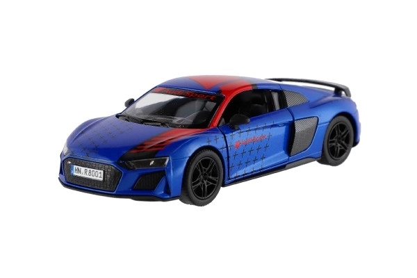 Audi R8 Coupé 2020 modellautó visszahúzhatós 1:36 méretarány