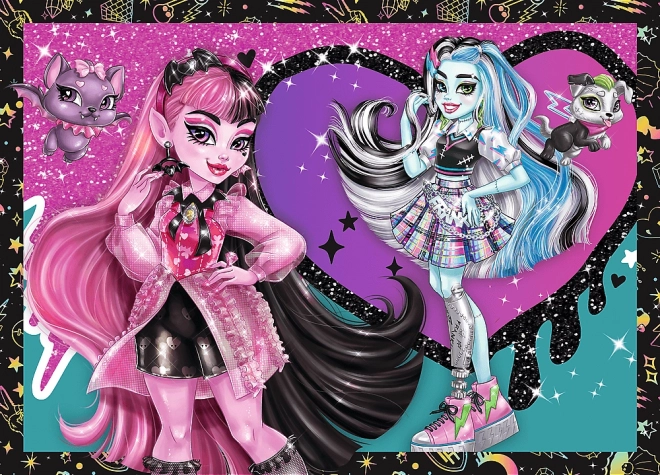 Monster High: Elektrizáló Nap 4 az 1-ben Puzzle