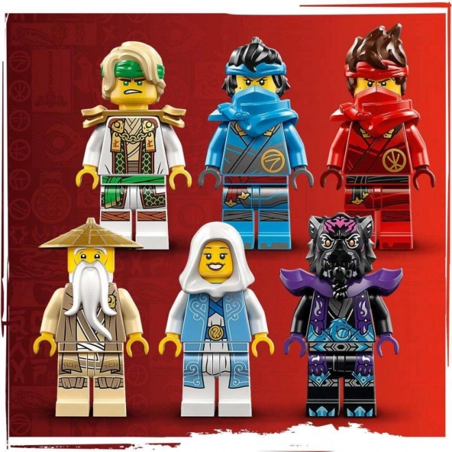 lego ninjago smokkő temploma építőkészlet