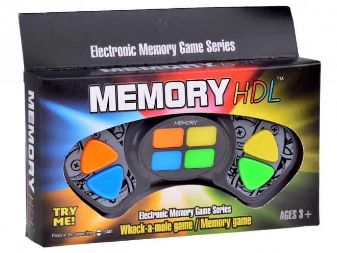 Elektronikus Memory játék színes gombokkal