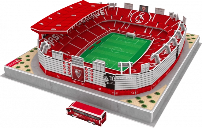 Világító 3D puzzle Ramón Sánchez-Pizjuán stadion - FC Sevilla