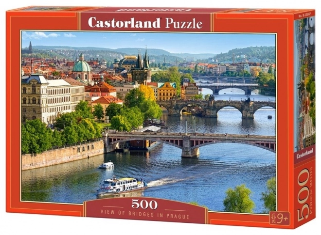 Prága hídkép puzzle 500 darabos