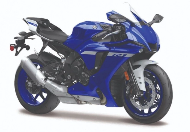 Yamaha YZF-R1 2021 Motorkerékpár Makett