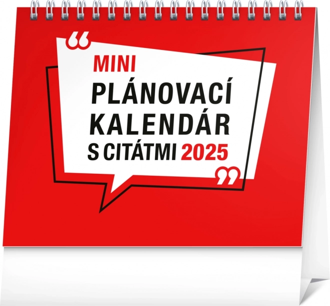 Notique asztali tervezőnaptár idézetekkel 2025