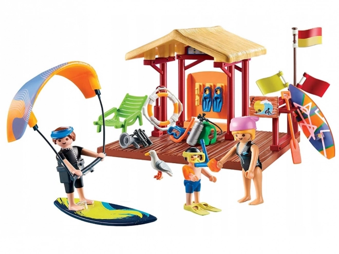 kreatív playmobil vízisport iskola készlet