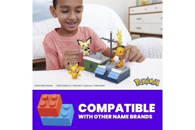 Pokemon evolúció építőkocka szett