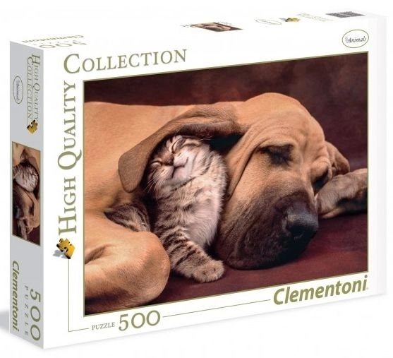 Clementoni tulenik puzzle 500 darabos