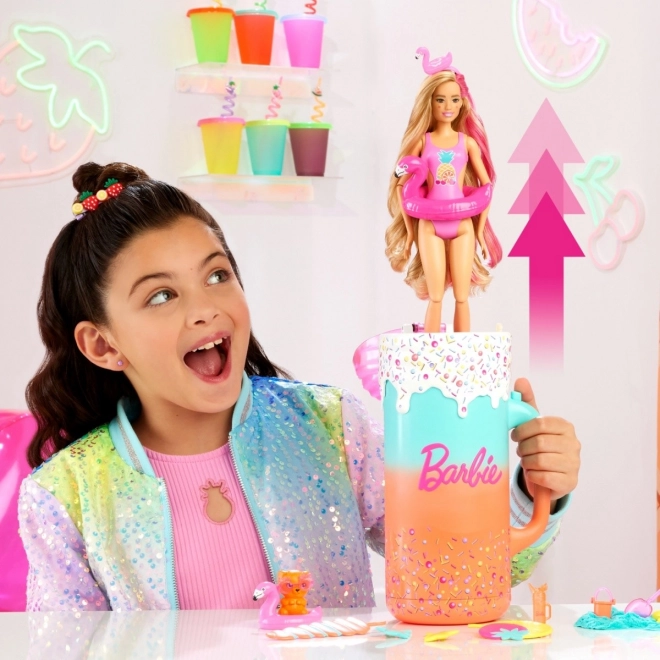 Barbie pop reveal deluxe gyümölcsös ajándékszett