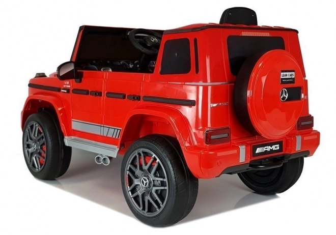 Mercedes G63 akkumulátoros autó piros