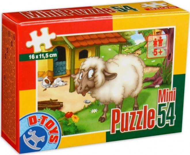 d-toys puzzle lovacska 54 darabos