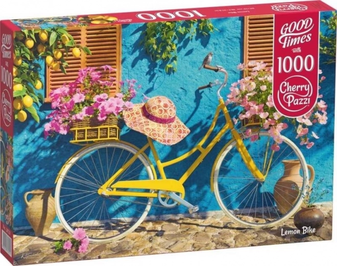 Cherry Pazzi puzzle sárga kerék 1000 darabos