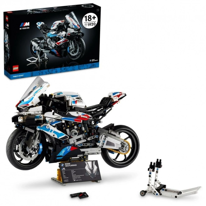 lego technic bmw m 1000 rr motorkerékpár modell