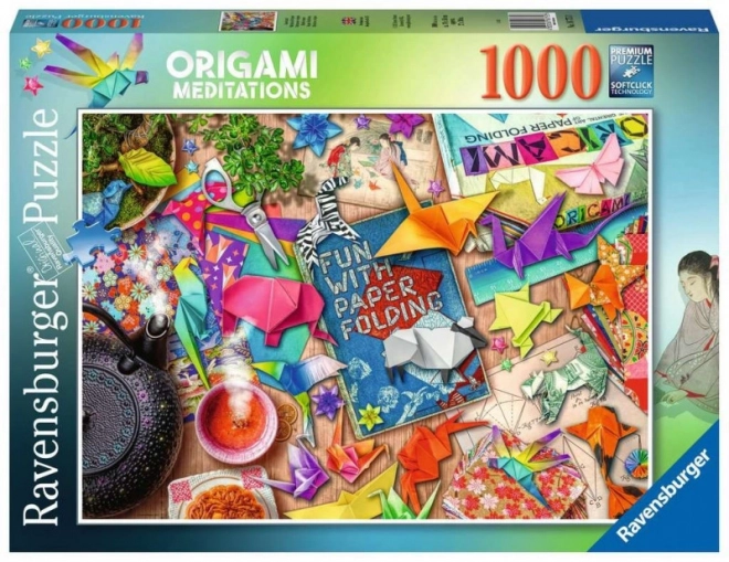 Ravensburger Origami Meditációk puzzle 1000 darabos