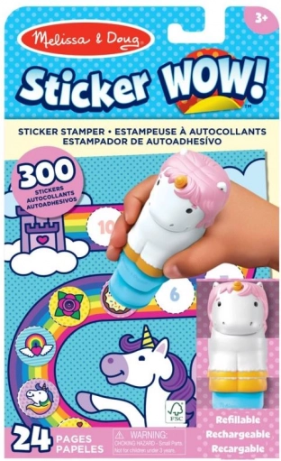 UNICORN matricakészlet – többször használható matricák