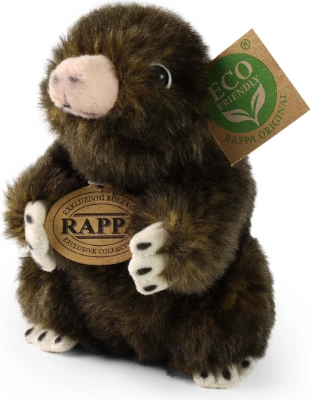 Rappa környezetbarát plüss vakond, 15 cm
