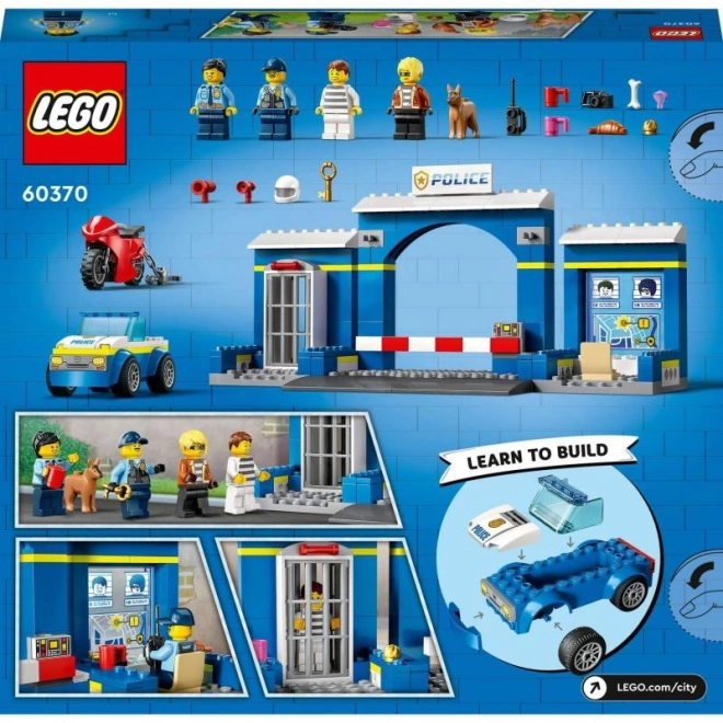 Lego city rendőrségi üldözés játékkészlet
