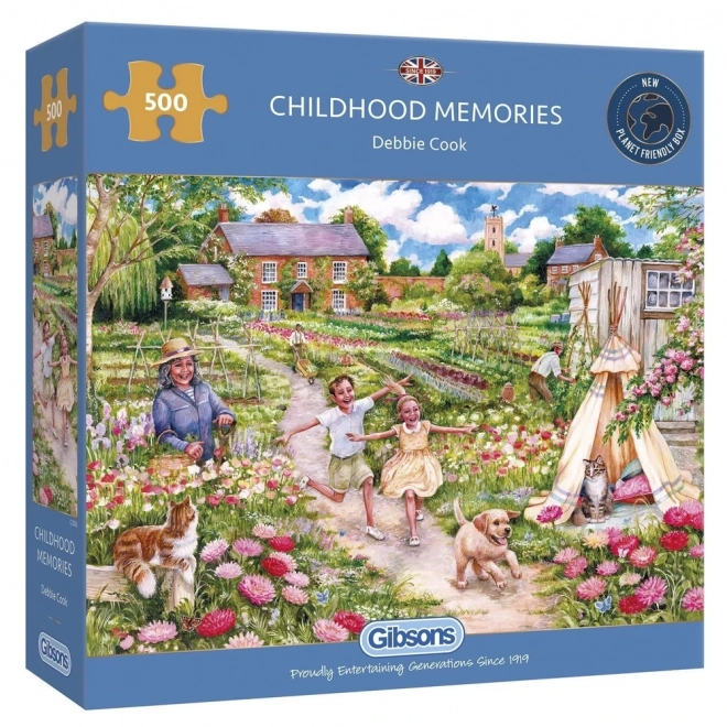 Gibsons gyermekkori emlékek puzzle 500 darabos