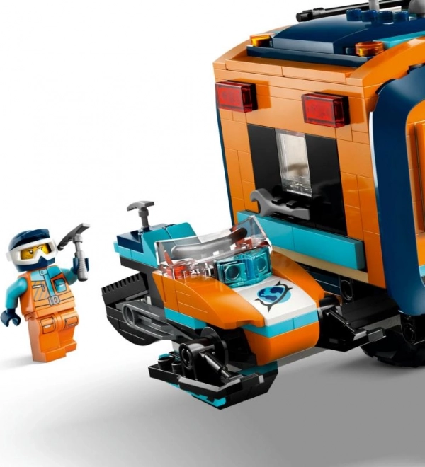 LEGO City Teherautó Laboratóriummal az Északi-sarki Felfedezőknek