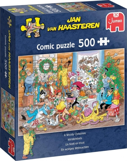 Jumbo puzzle Vlnás karácsony 500 darab