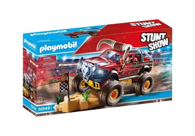 Playmobil Stunt Show bikaszörny teherautó készlet