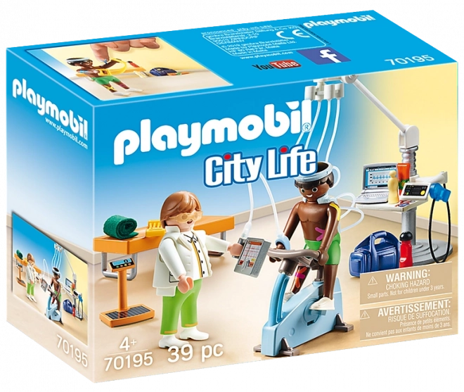 Playmobil city life gyógytornász