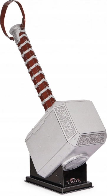 4D puzzle marvel mjolnir