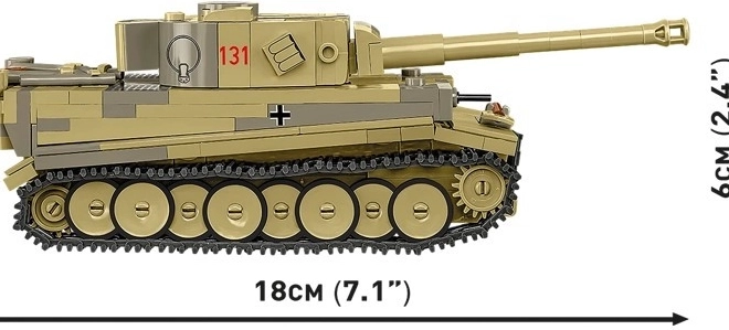 Panzer VI Tiger I 131-es modell a COBI-tól