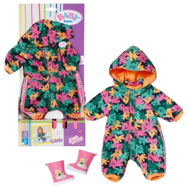 Baby Born kis overall esőre, 36 cm