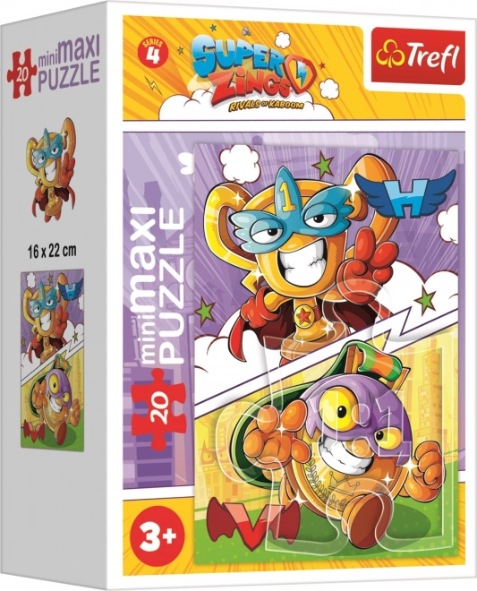 Trefl puzzle Kid Kazoom és Super Zings: ultra ritka 20 darabos