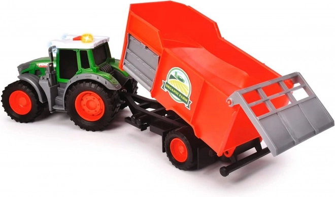 Farm traktor utánfutóval 26 cm