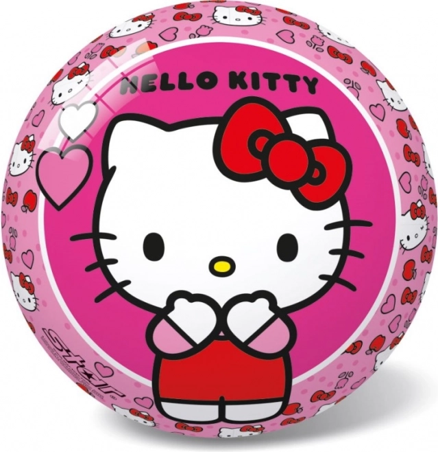 Hello Kitty rózsaszín labda 23 cm