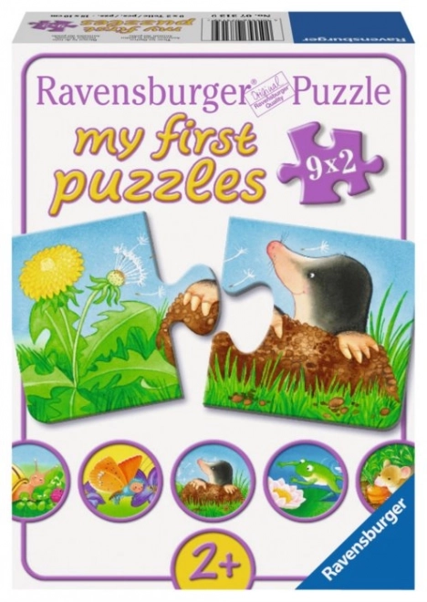 Első kirakós játékom - Kerti állatok RAVENSBURGER