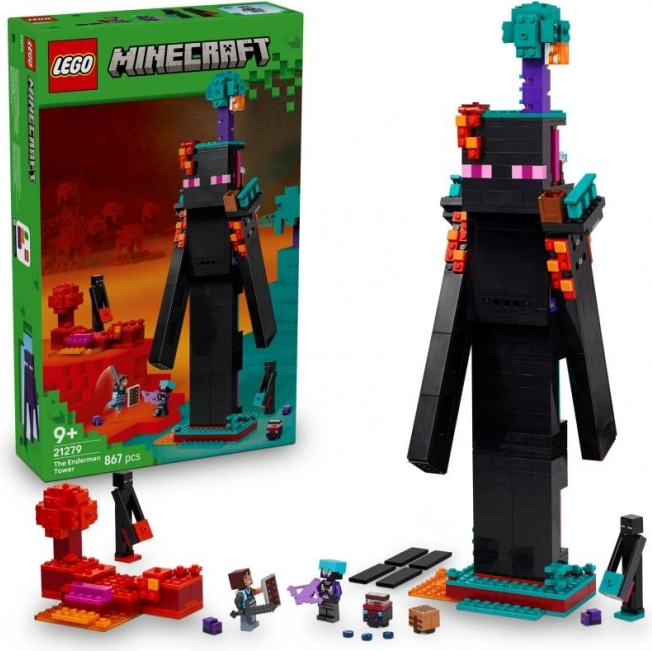 LEGO Minecraft Fosztogatók és Leromboló Alapzata Építőjáték
