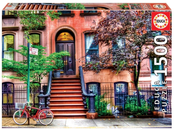 Greenwich Village, New York 1500 darabos puzzle