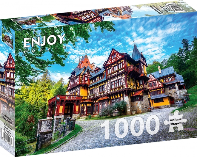 Enjoy puzzle Sinaia királyi rezidencia 1000 darabos