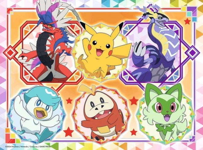 Pokémon XXL puzzle 100 darabos