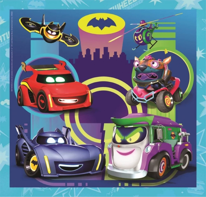 Batwheels 3x48 darabos puzzle