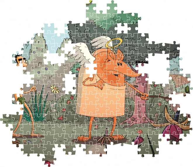 Clementoni puzzle - Ez a világ nem fog elkapni (Zerocalcare II) 1000 darabos