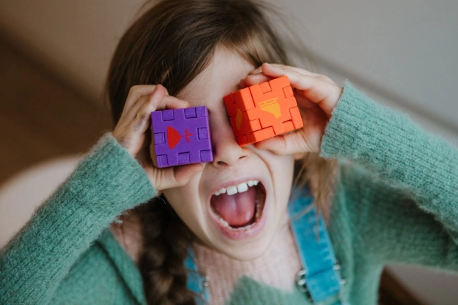 Happy Cube Junior 3D puzzle készlet gyerekeknek