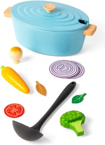 Bigjigs Toys Gyermek Rakott Tál Zöldségekkel