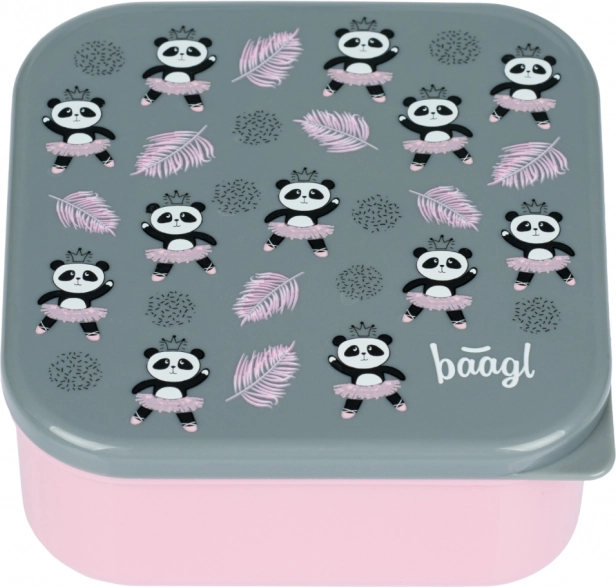 Uzsonnás doboz 4 az 1-ben Panda