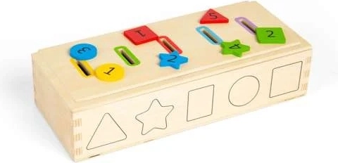 Bigjigs Toys színek, formák és számok rendezése