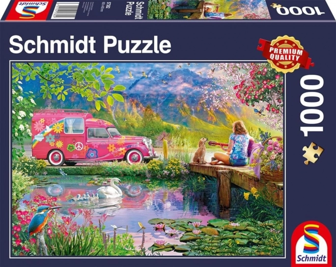 Nyugalom a földön puzzle 1000 darabos