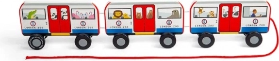 Bigjigs Toys Húzós játék Londoni Metró